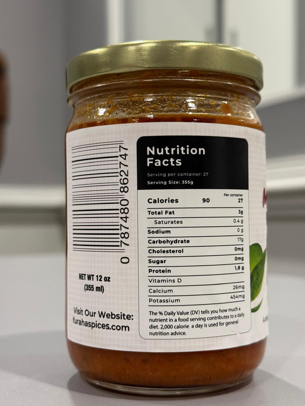 Mango Pickle Sauce (Extra Hot)